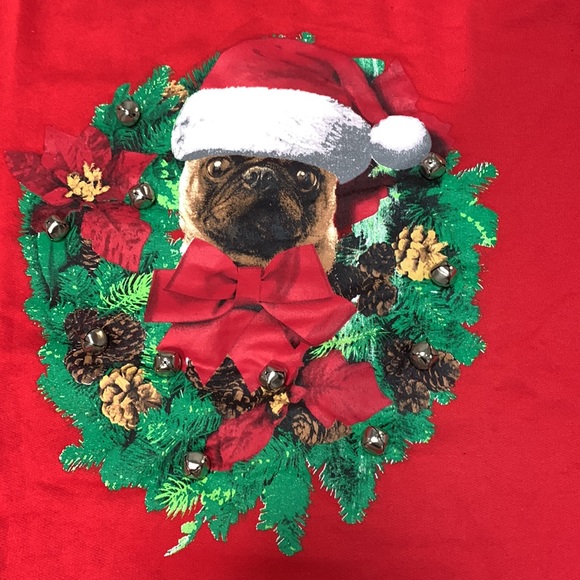 ⚡️ Pug dog puppy ugly christmas sweater - Picture 2 of 10